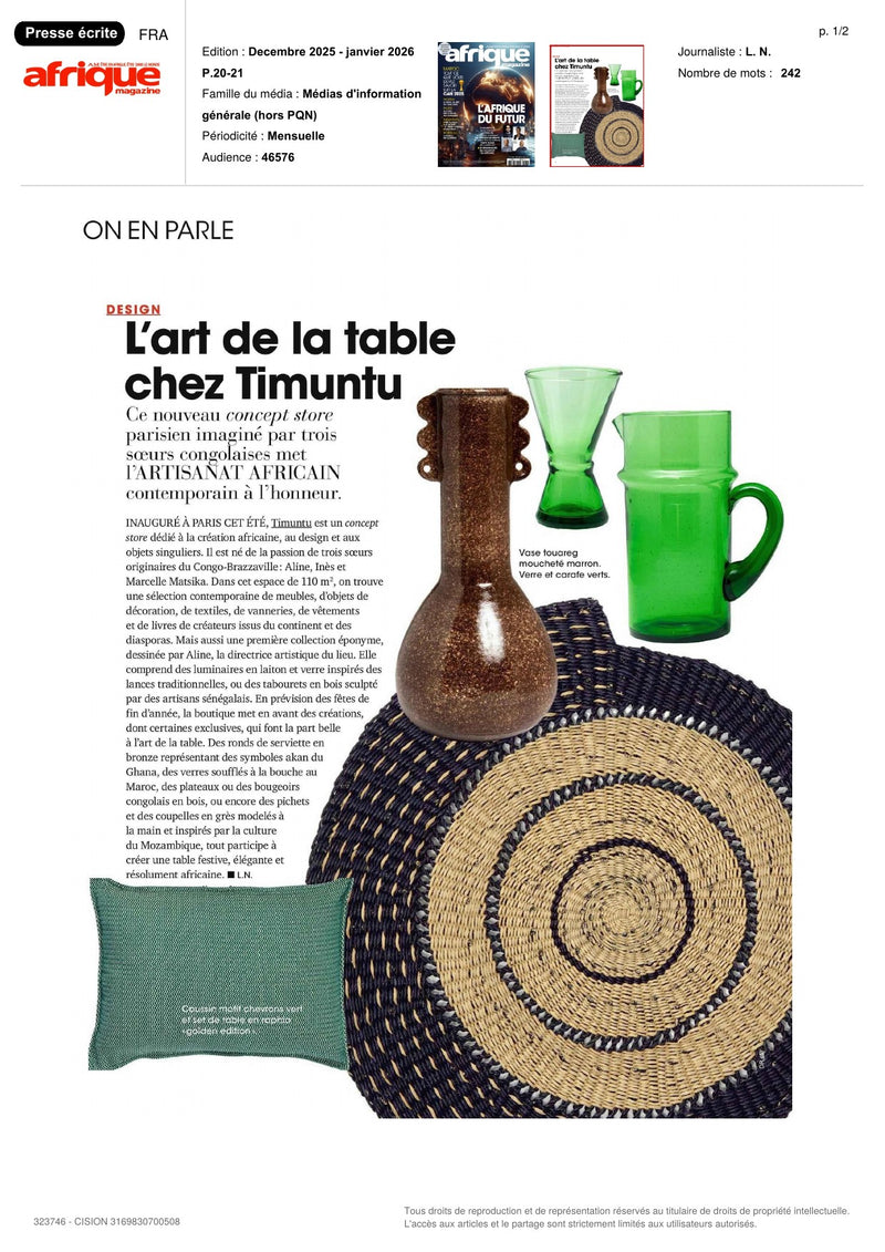 AFRIQUE MAGAZINE