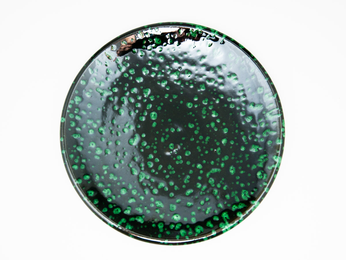 Assiette Céramique Verte