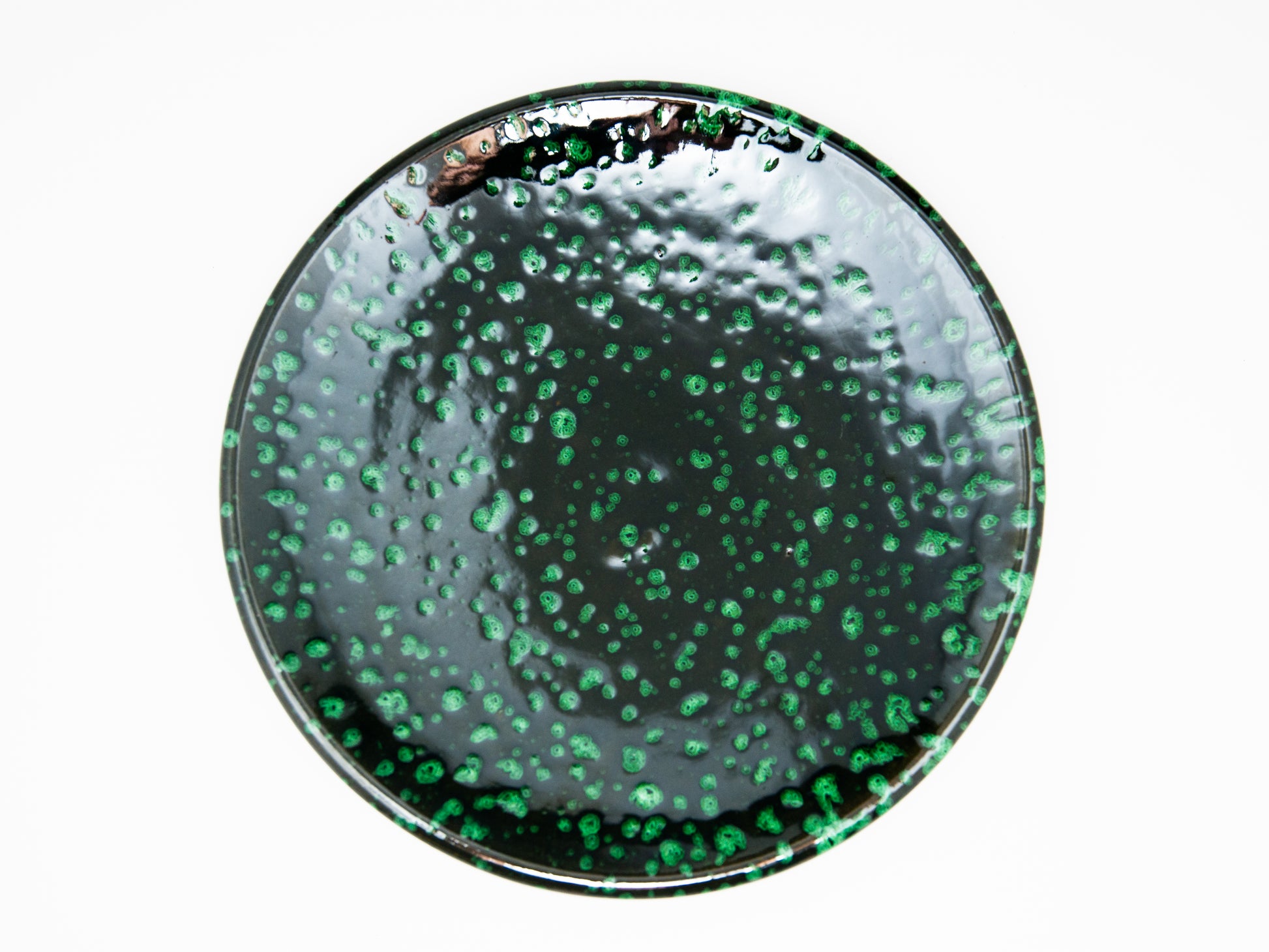 Assiette Céramique Verte