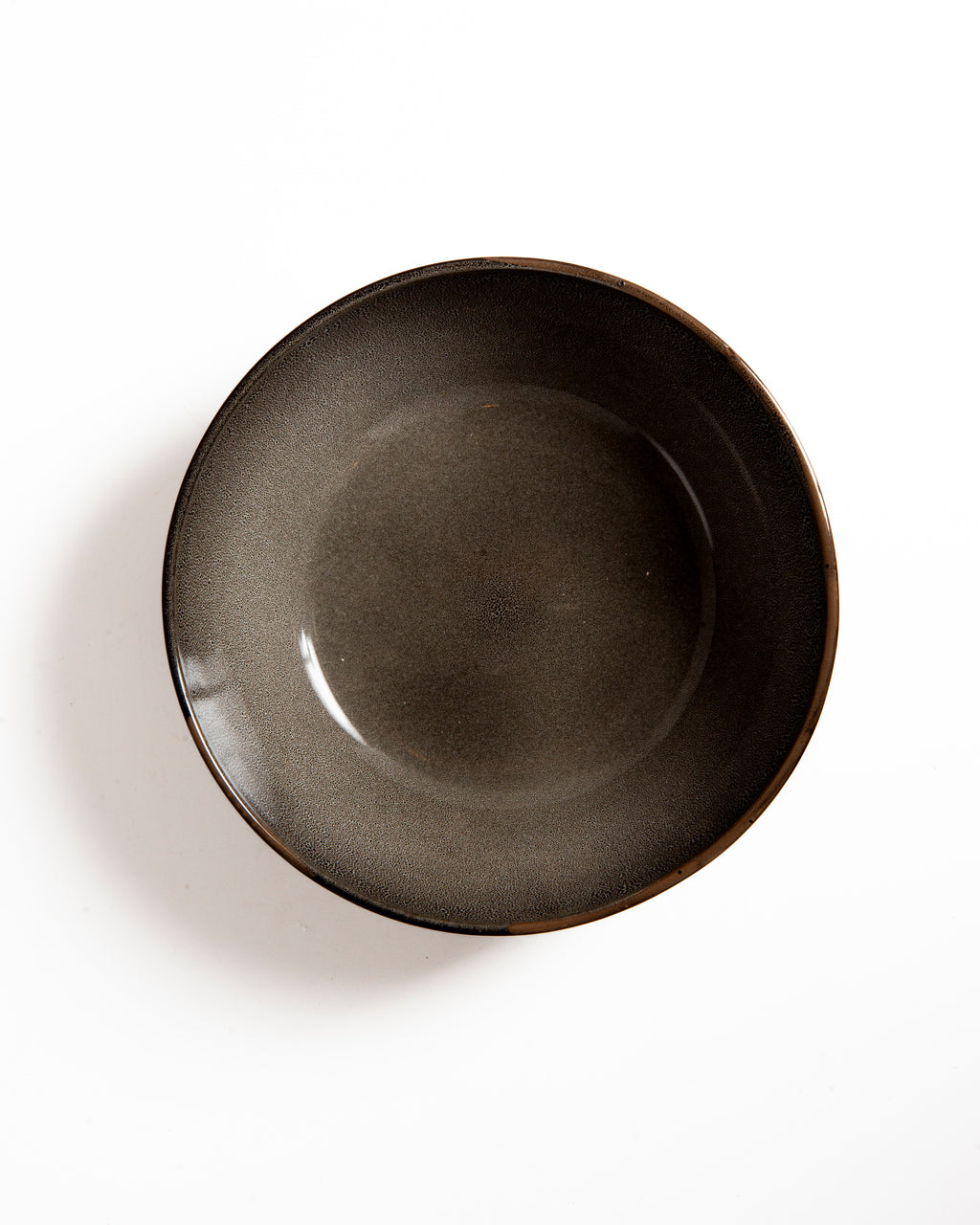 Assiette Creuse Grise Céramique