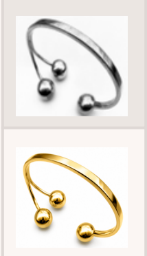 BRACELET TATU Argent/bronze REF.B20 TSQUARE
