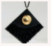 COLLIER WENGUE Bronze & Ebène REF.C60 TSQUARE