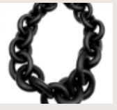 COLLIER ALYRA Ebène REF.C99 tsquare