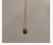 COLLIER NEA Chaîne Plaqué Or et pendentif en Bronze REF.C113 TSQUARE