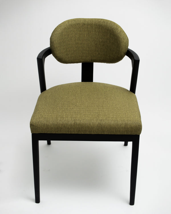Chaise bois coton tissé main - Artisanat Sénégal