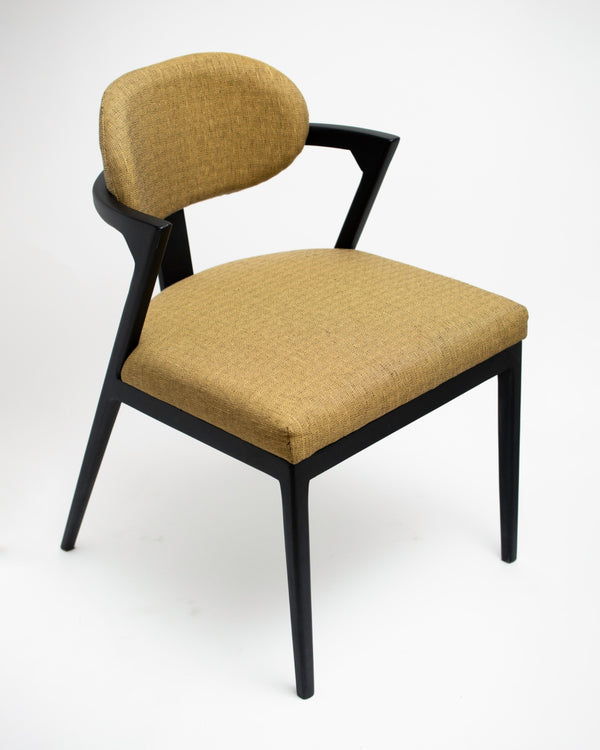 Chaise bois coton tissé main - Artisanat Sénégal