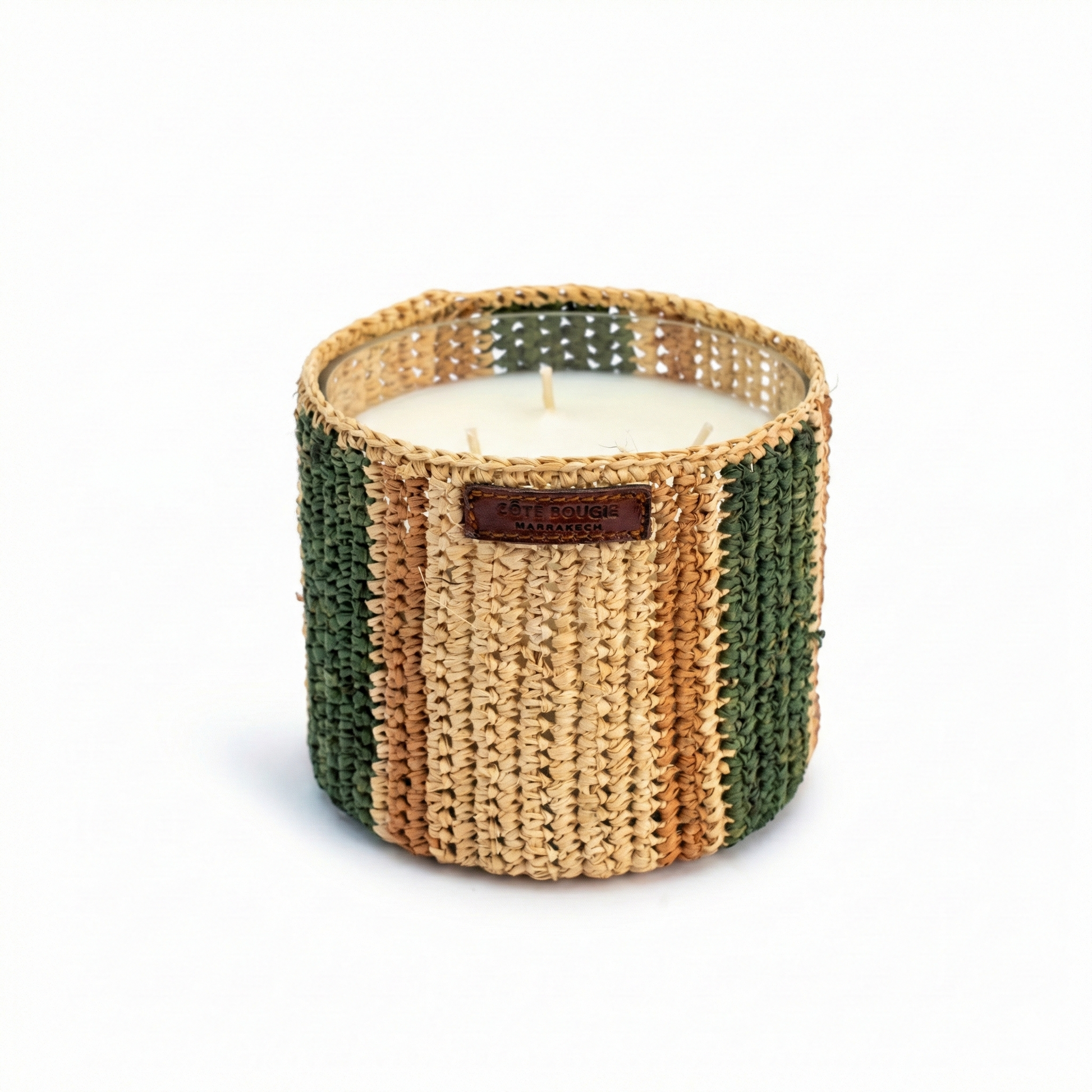 Bougie Raphia Maya Côté Bougie