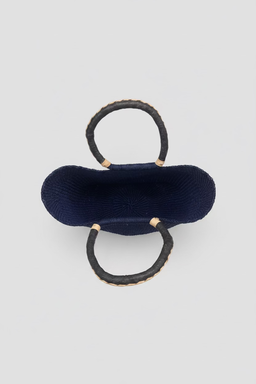 Cesta Rafia - Artesanía de Ghana