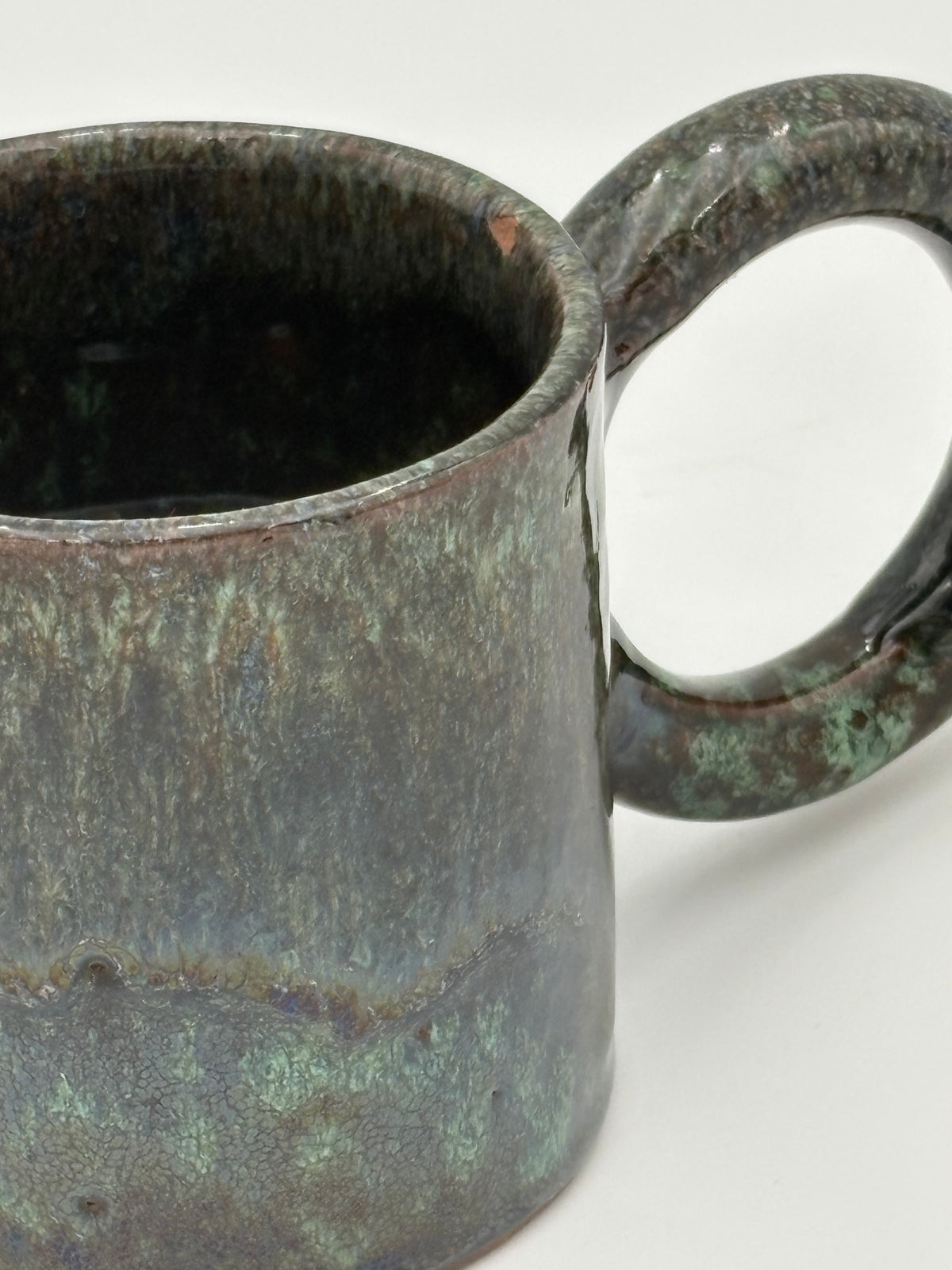 Mug à grande anse céramique - Artisanat Maroc