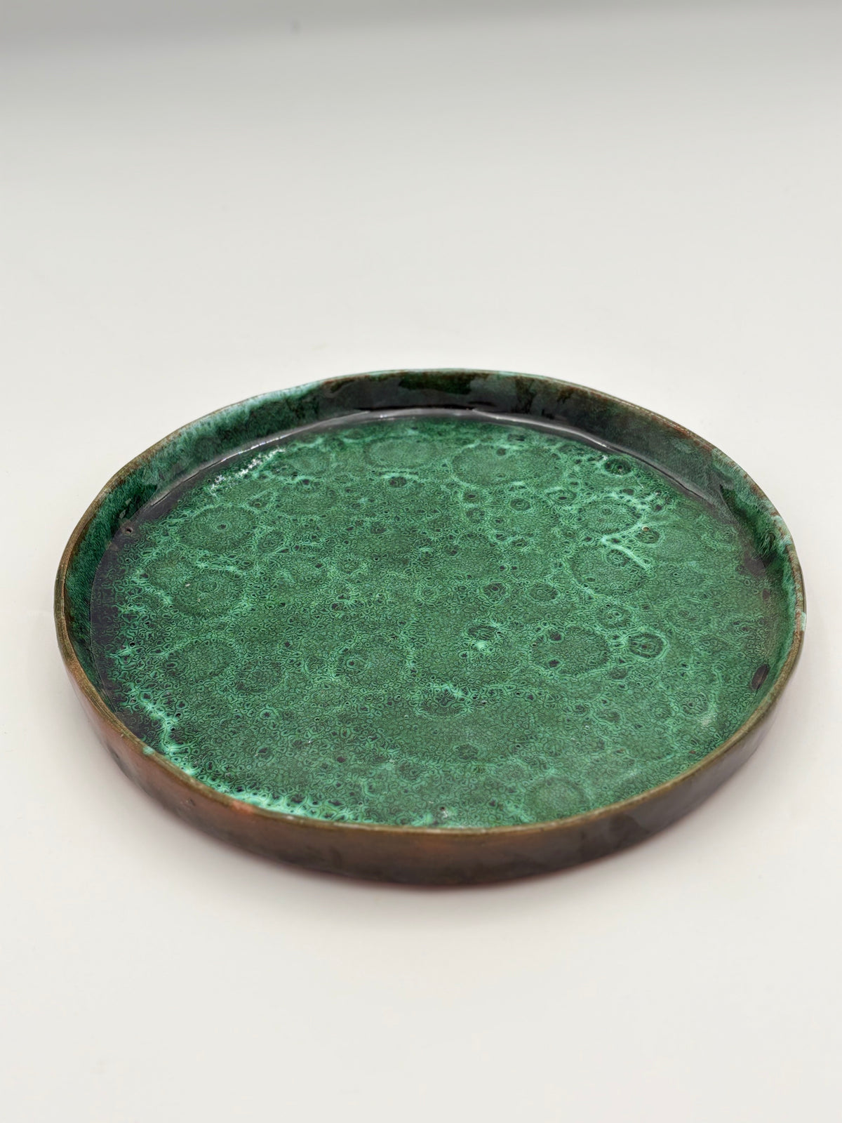 Assiette à rebords céramique - Artisanat Maroc
