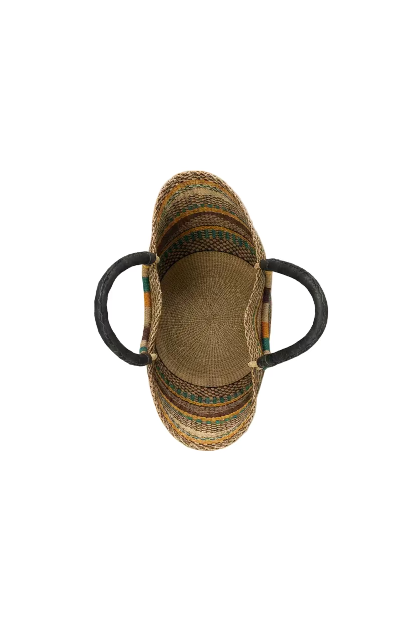 Cesta Rafia - Artesanía de Ghana