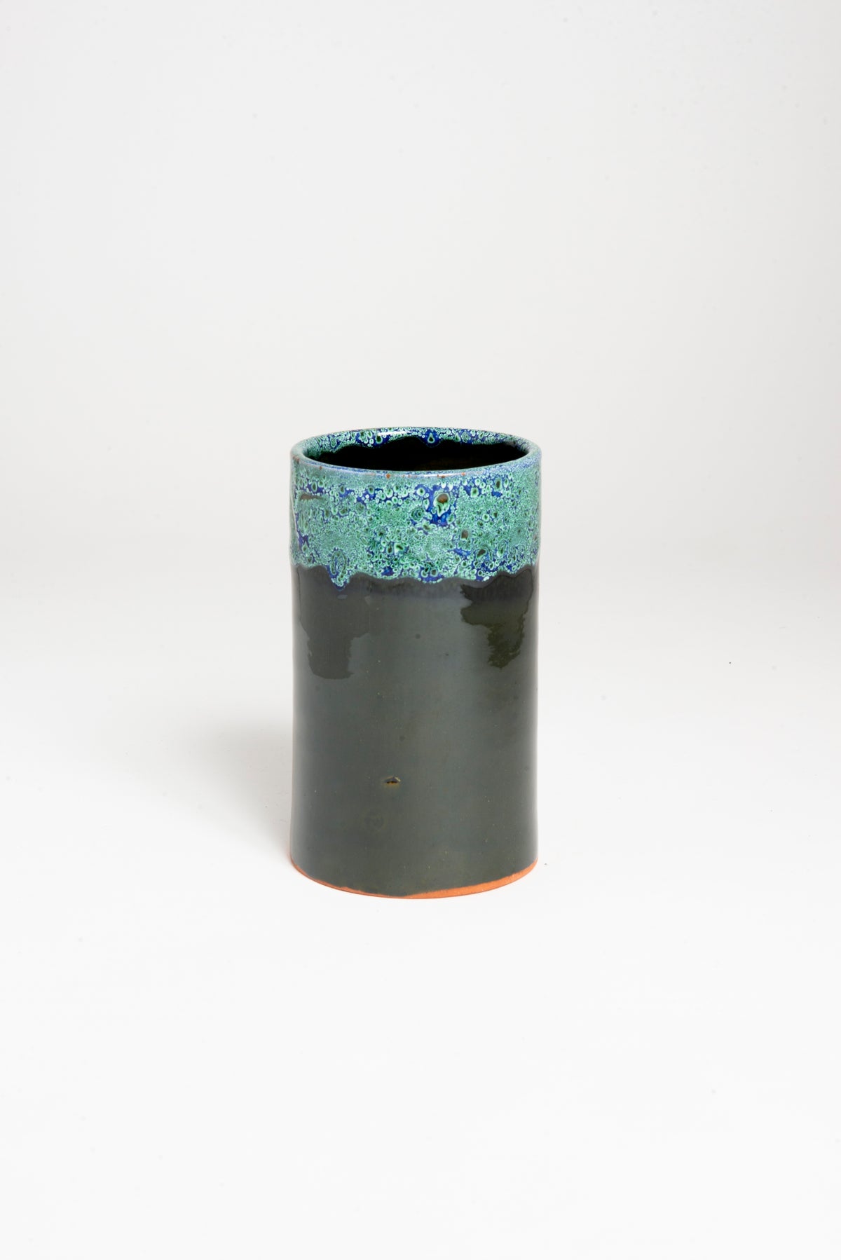 Vase cylindrique céramique - Artisanat Maroc