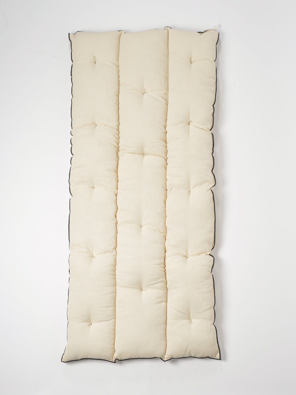 Sur Matelas Tensira Crème à Bordures Noires