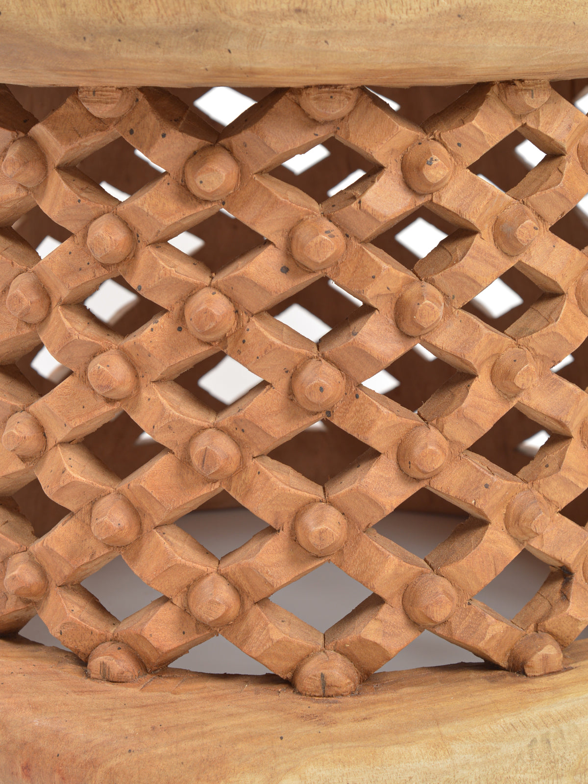 Tabouret Bamiléké bois sculpté - Artisanat  Cameroun