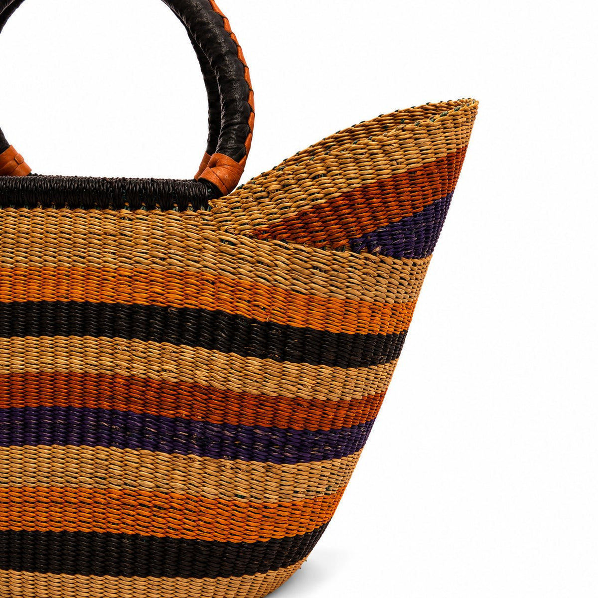 Panier raphia - Artisanat Ghana