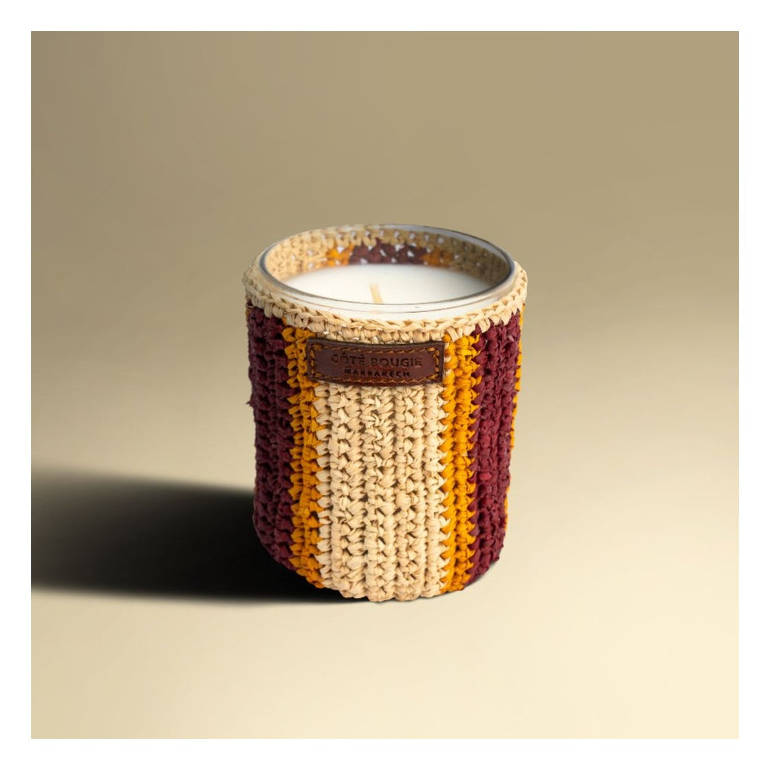 Bougie Raphia Rim Côté Bougie