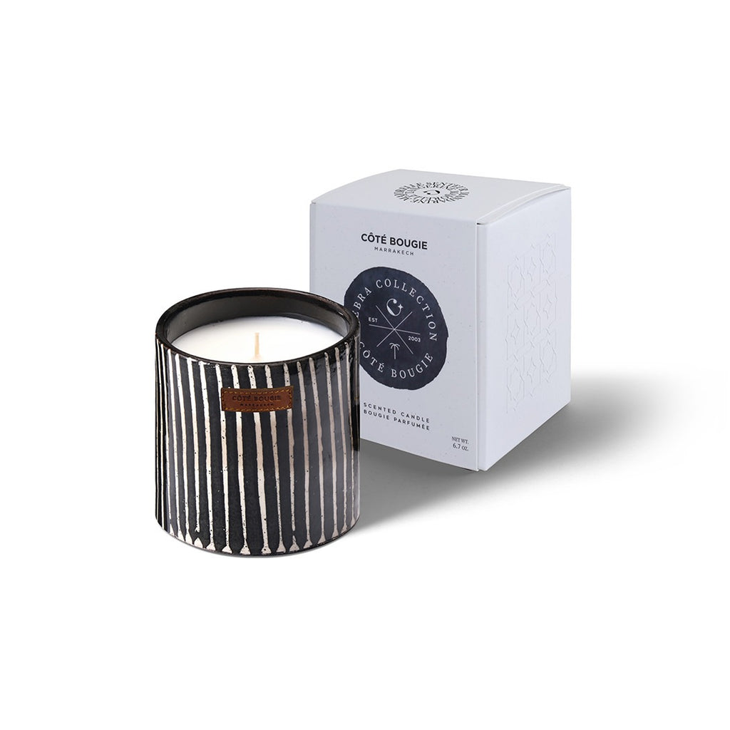 Bougie Zébré Côté Bougie