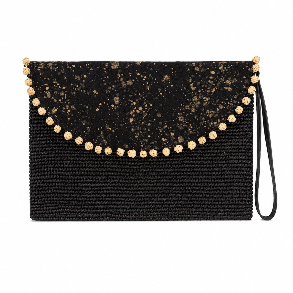 Sac pochette raphia Batika - Artisanat Madagascar