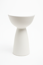 Tabouret céramique blanc — studio e-commerce